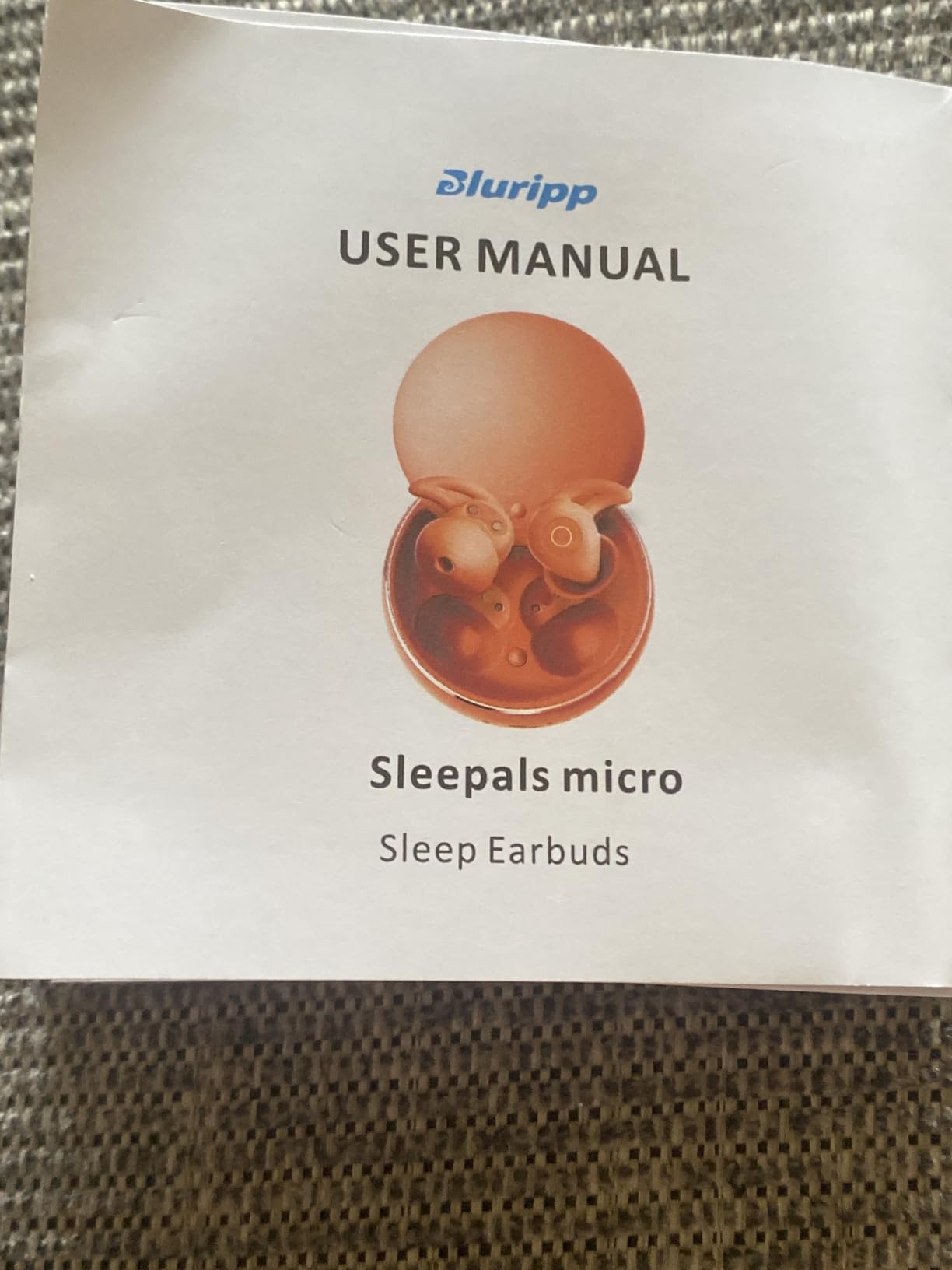 Sleepals micro Sleep Earbuds for Side Sleepers | Sleep Headphones with Soft and Snug Fit | Moderate Noise Reduction (not ANC) | Small and Light, 4H Single Play, 28H with Charging Case (Orange) customer photo 1