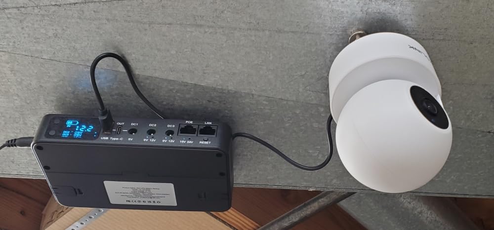 Mini UPS for Wifi Router, USB 5V DC 3.6A DC UPS 12V DC 2A Battery Backup 9V DC 2A 10400mAh (32Wh) customer photo 2