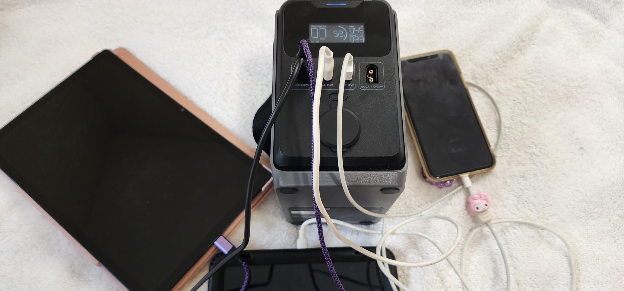 EF ECOFLOW Portable Power Bank Station TRAIL 300 DC, 288Wh 300W DC, LiFePO4 Battery, Compact Solar Generator for Camping, Travel, Emergency customer photo 1