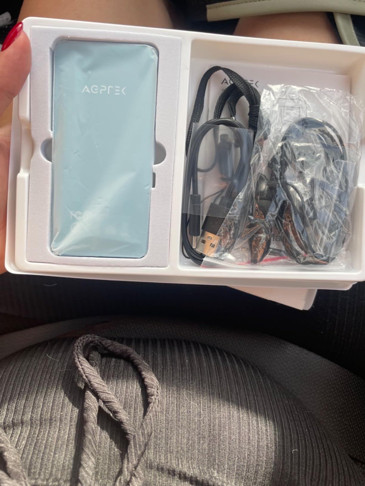 AGPTEK 64GB MP3 Player with Bluetooth, A19 2.4
