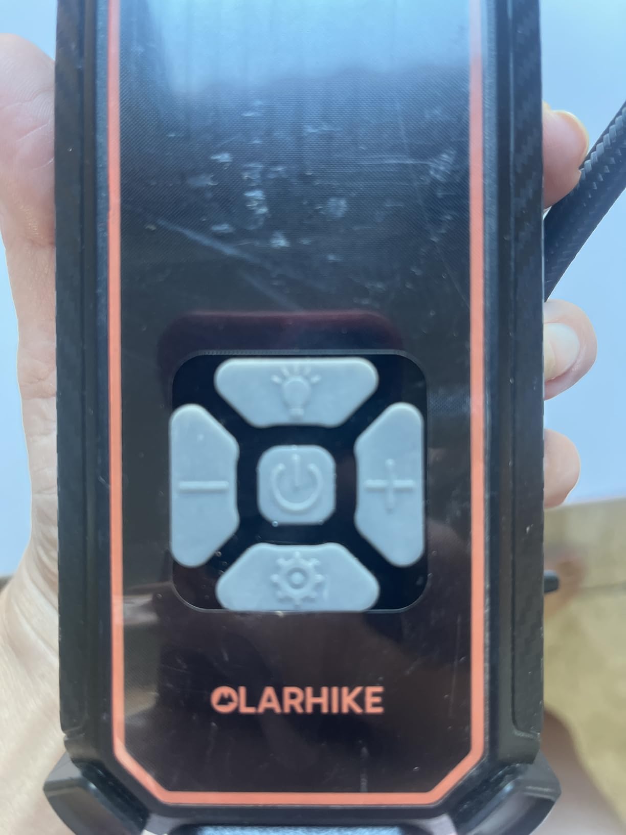 OlarHike Tire Inflator Portable Air Compressor, Dual Power-3 * 2000mAh & 12V DC | Lightning-Fast Inflation, Auto Shut-off, Cordless Air Pump for Car Tires, Bikes, Balls with LED & Digital Pressure Gauge customer photo 1