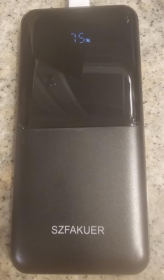 Portable Charger, Slim 10000mAh Power Bank, 22.5W USB-C Fast Charging Battery Pack Compatible with iPhone 17/16/15/14/13/12 Pro Samsung Galaxy, iPad, AirPods, Android Tablets (Black) customer photo 2