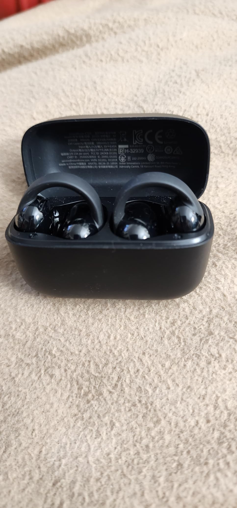 Soundcore C50i by Anker Open Ear Earbuds, Clip On Earbuds, Clip Headphones | Ultra-Comfort for Running Workout, 12mm Drivers for Powerful Bass, 28H Playtime, Secure Fit, Hi-Res, IP55, Bluetooth 6.0 customer photo 2