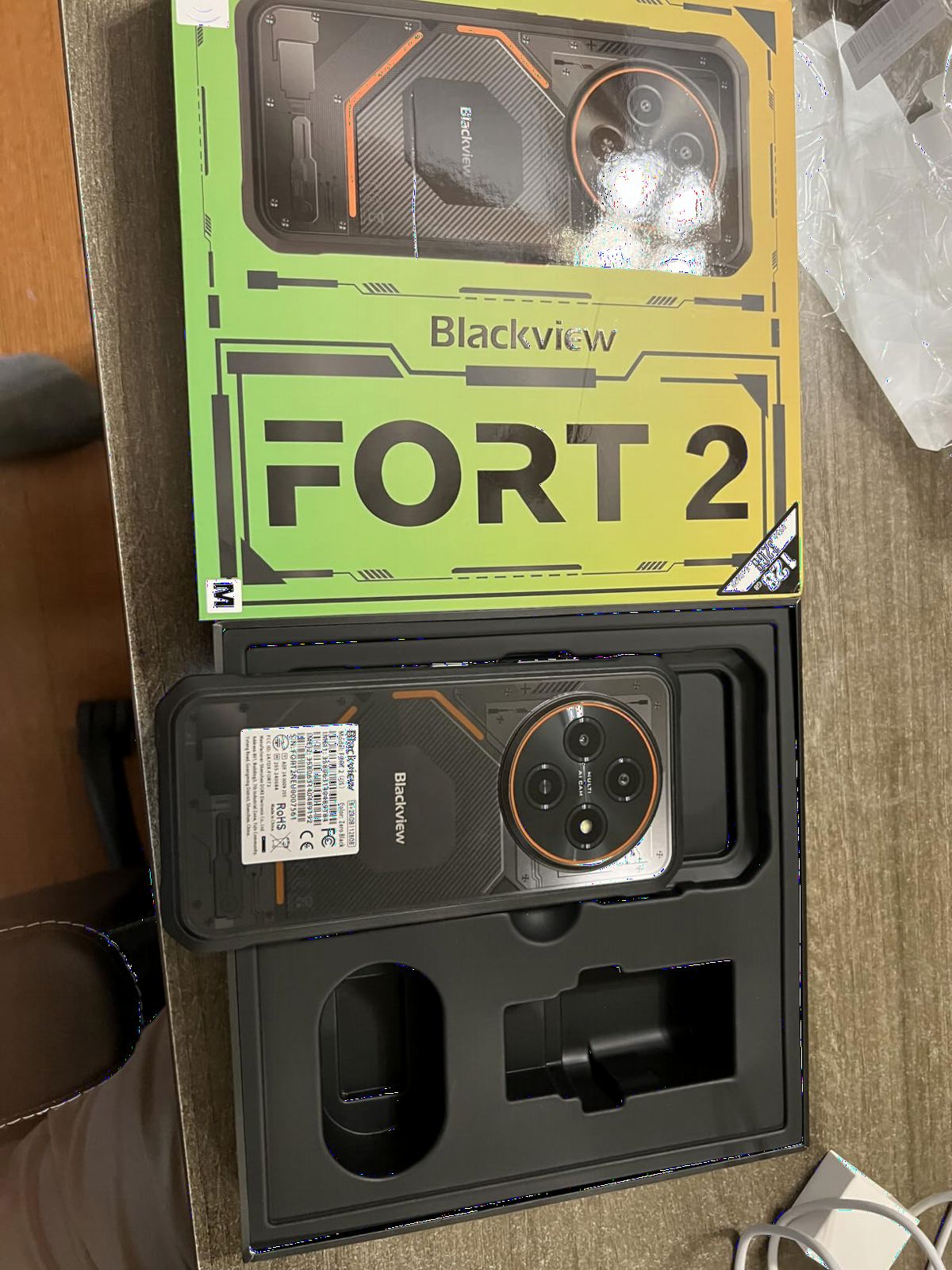 Blackview Fort 2 Rugged Phone Android 16, 10.7mm Ultra-Thin Rugged Smartphone Unlocked, 24GB + 128GB/2TB 6.56