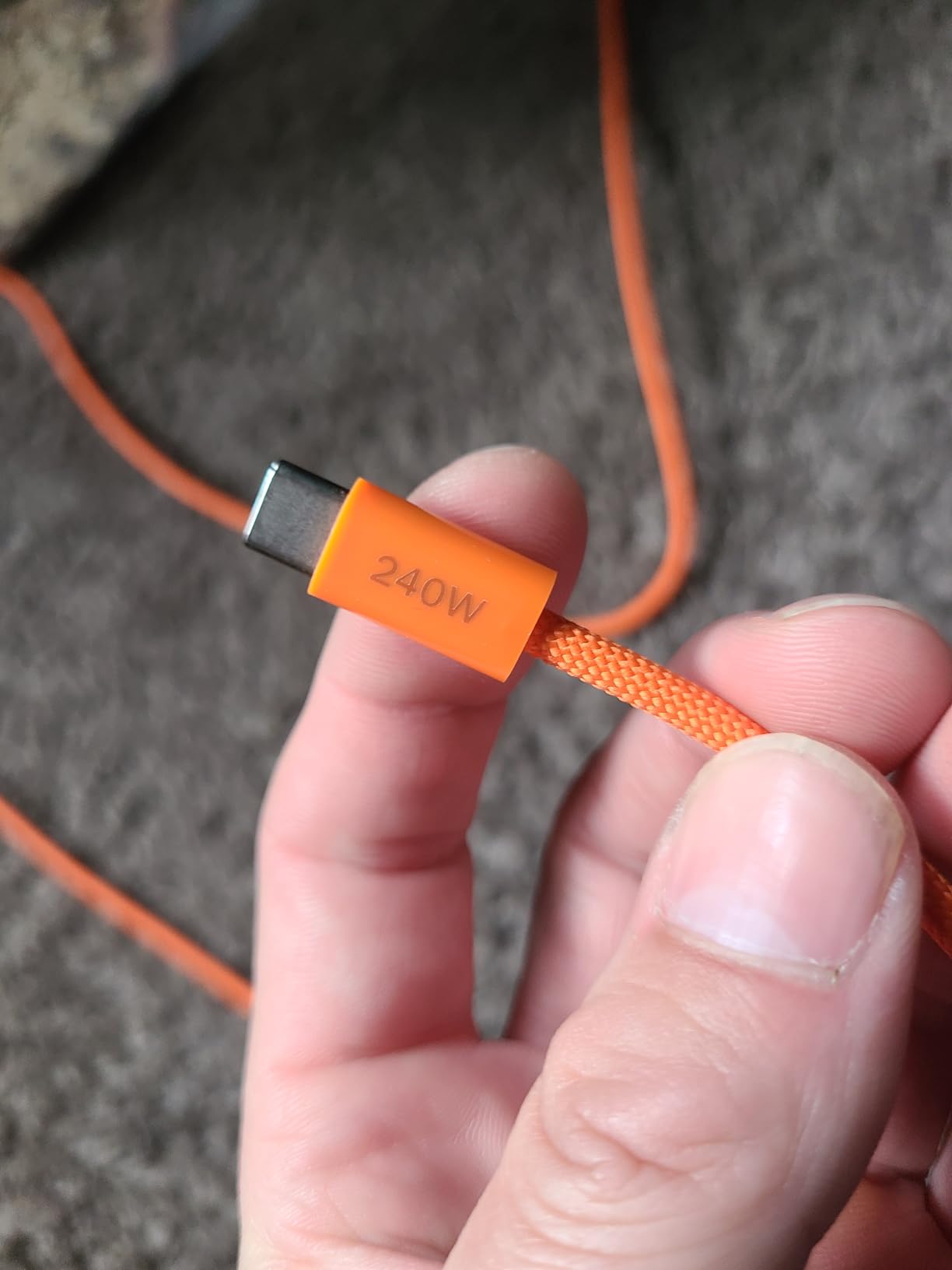 LISEN 10FT USB C Cable Fast Charging, 240W Long USB C to USB C Cable, 2-Pack customer photo 1