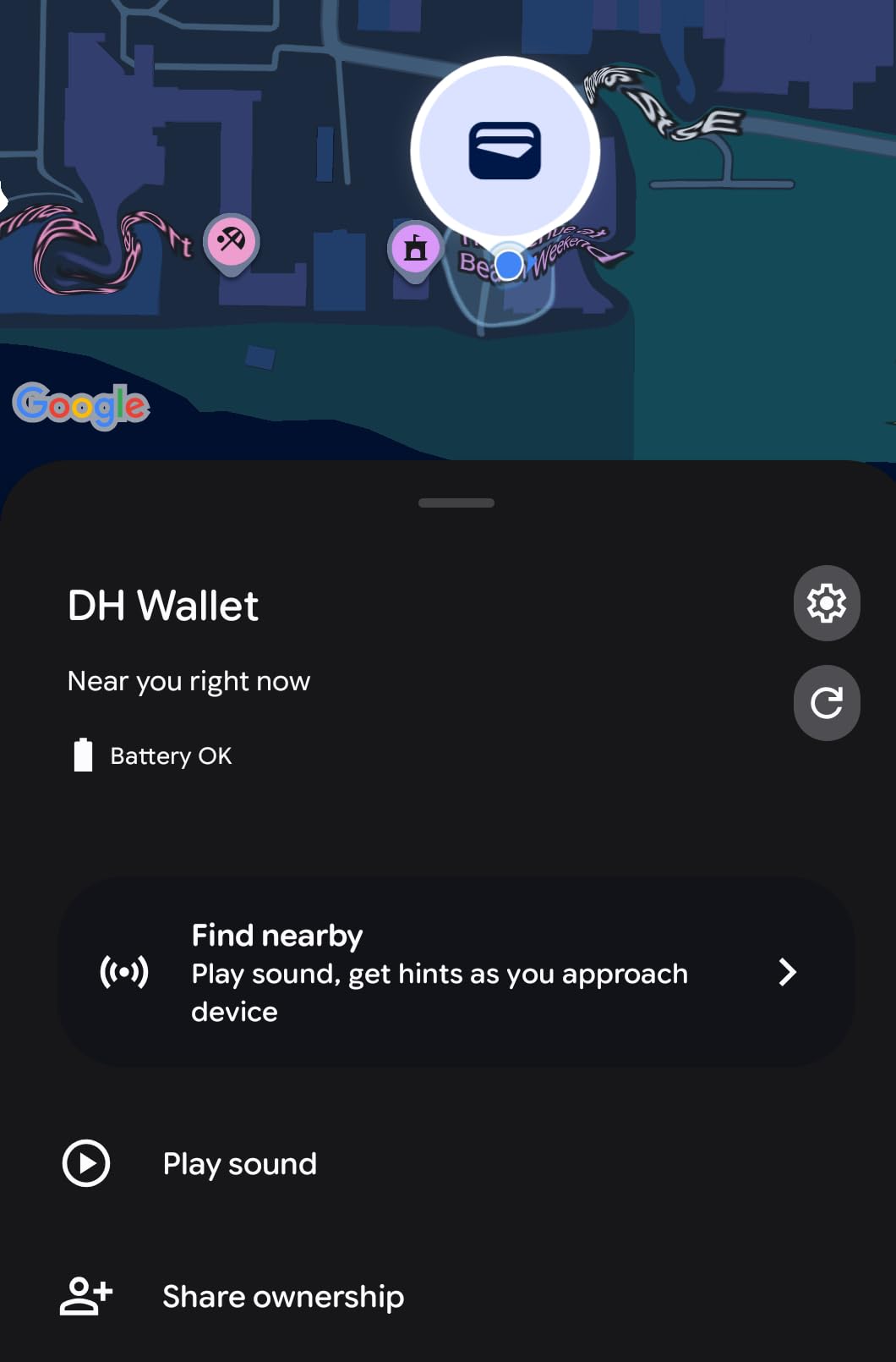 Wallet Tracker Card 0.06in Slim Tracking Card,10 Years Battery Bluetooth Smart Card,Android & iOS Wallet Tracker,Work with Apple Find My & Google Find Hub,IP68 GPS Tracker for Vehicles,Wallet,Keys customer photo 1