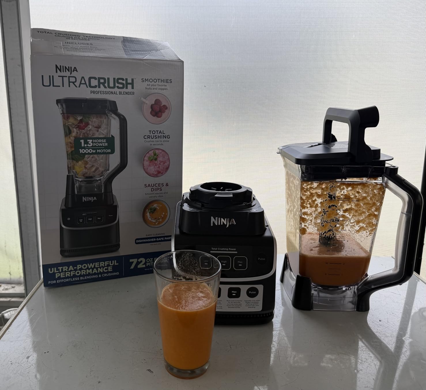Ninja UltraCrush Professional Blender, 1000W, 72oz Pitcher, 3 Speeds, BP201 customer photo 1