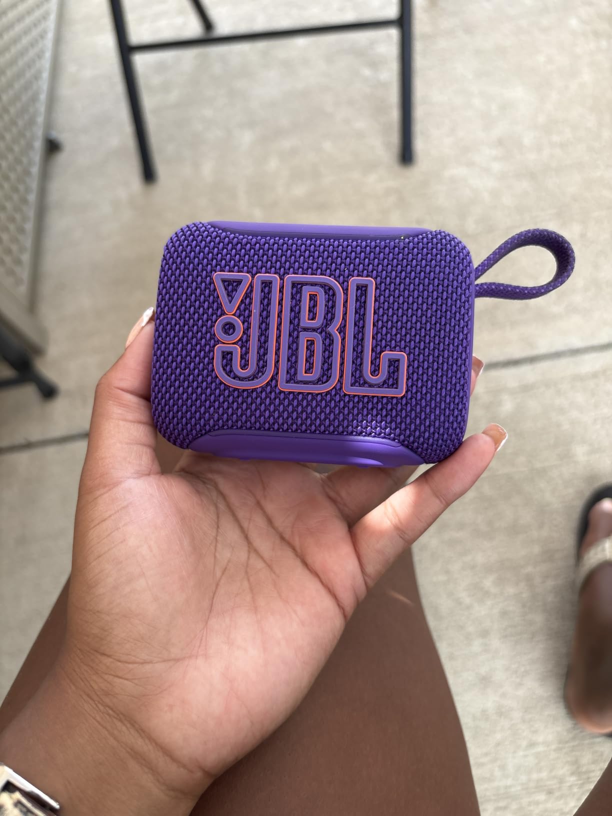 JBL Go 5 Portable Bluetooth Speaker, Waterproof and Dustproof - Teal | Dustproof Drop-Proof With up to 10 Hr Battery, Stereo Pairing, App Control For Pool, Beach, Outdoor Listening customer photo 1