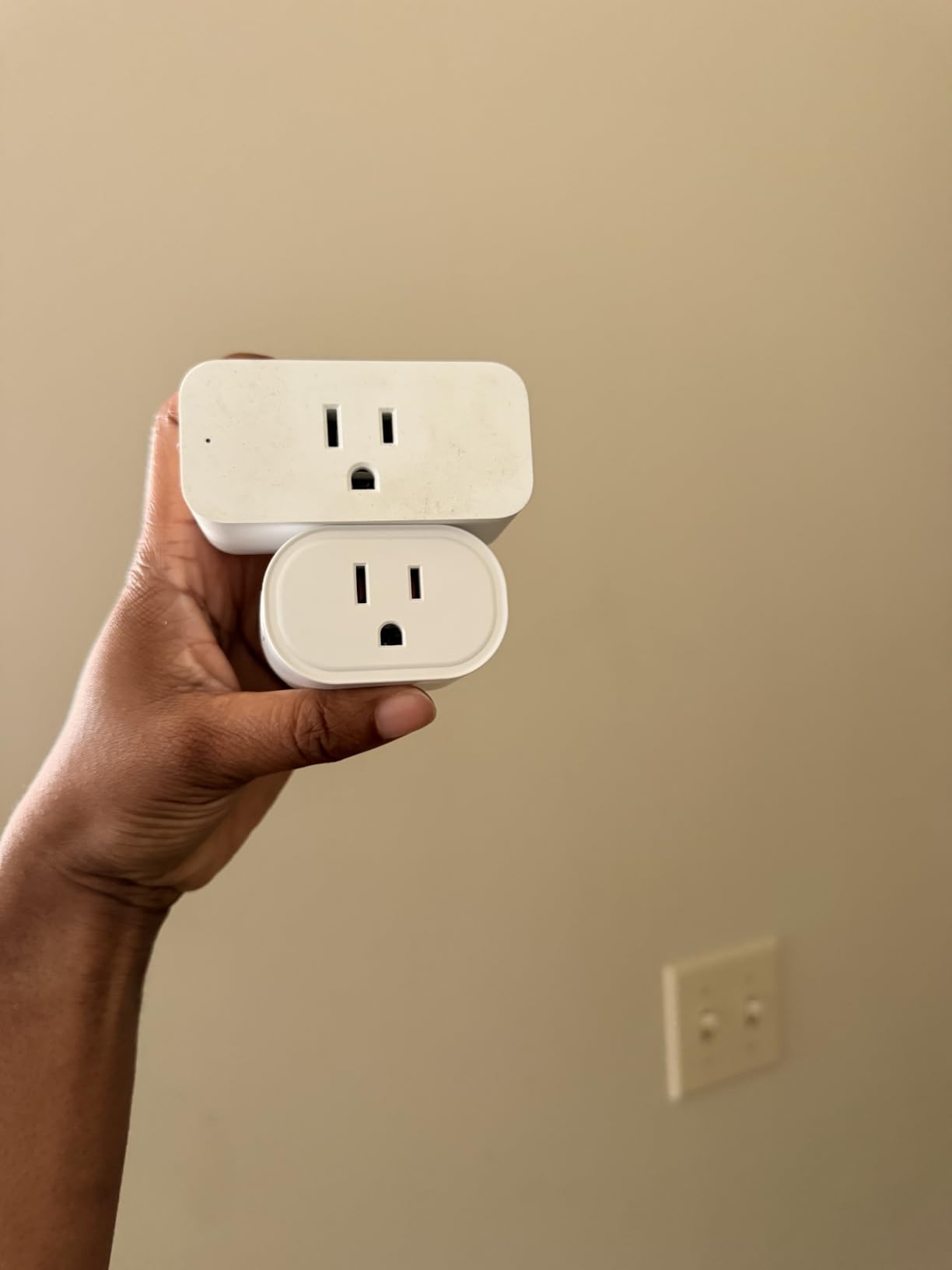 Smart Plug, 10A WiFi Smart Plugs Compatible with Alexa & Google Home | Smart Outlet Timer with APP Remote Control, 2.4GHz Wi-Fi Only, No Hub Required, ETL FCC Listed, White customer photo 2