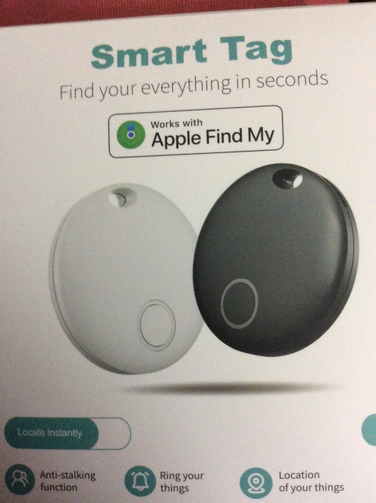 Reyke Dual-System Bluetooth Tracker Tags for Android & iOS, 4 Pack | Works with Apple Find My or Google Find Hub, Dual-System Bluetooth Item Finder for Keys, Luggage, Backpacks and Wallets customer photo 2