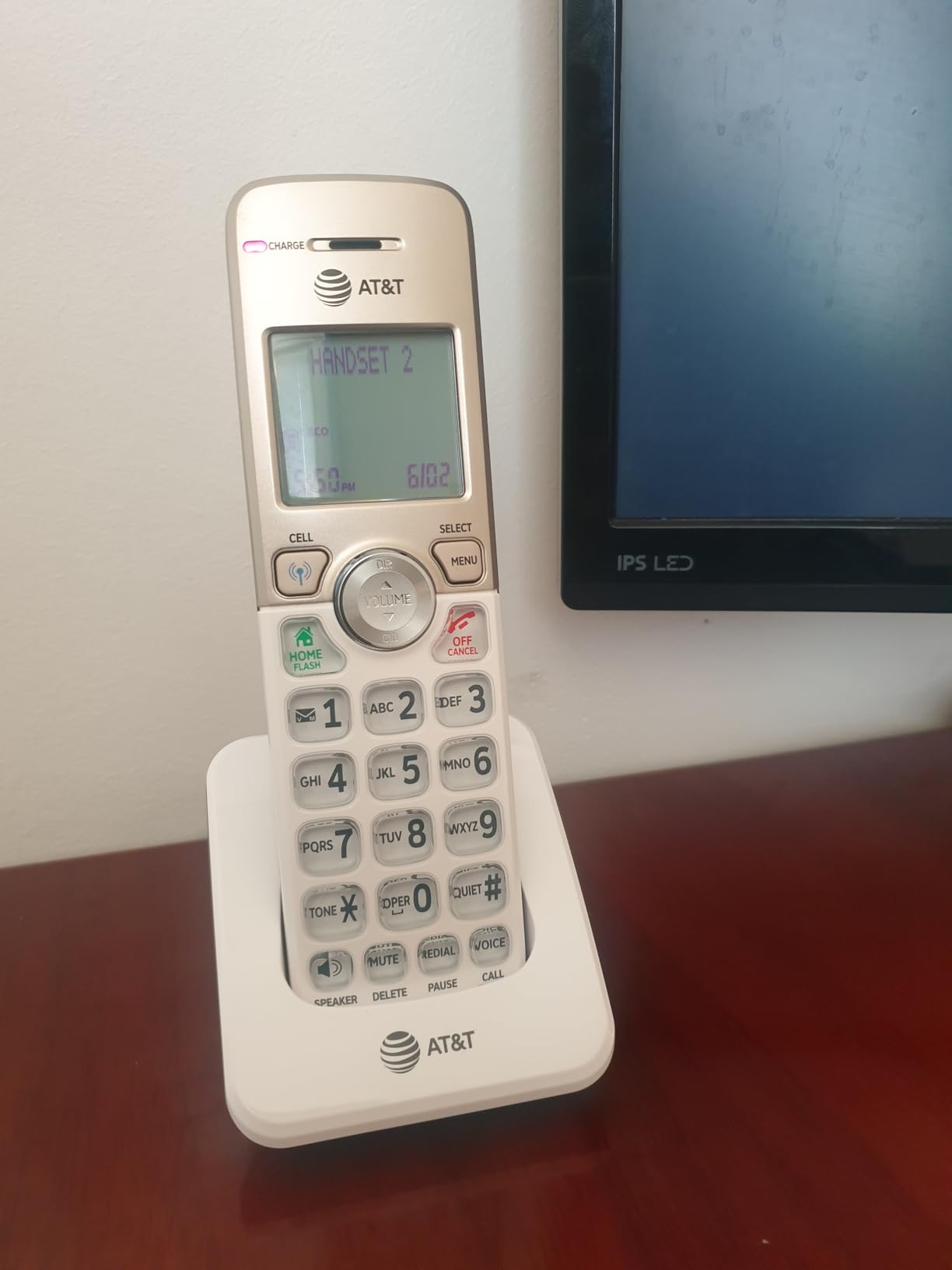 AT&T DECT 6.0 Cordless Phone - Smart Call Blocker, Bluetooth Connect to Cell, Caller ID Announce, Answering Machine, Big Buttons | DL72179 customer photo 2