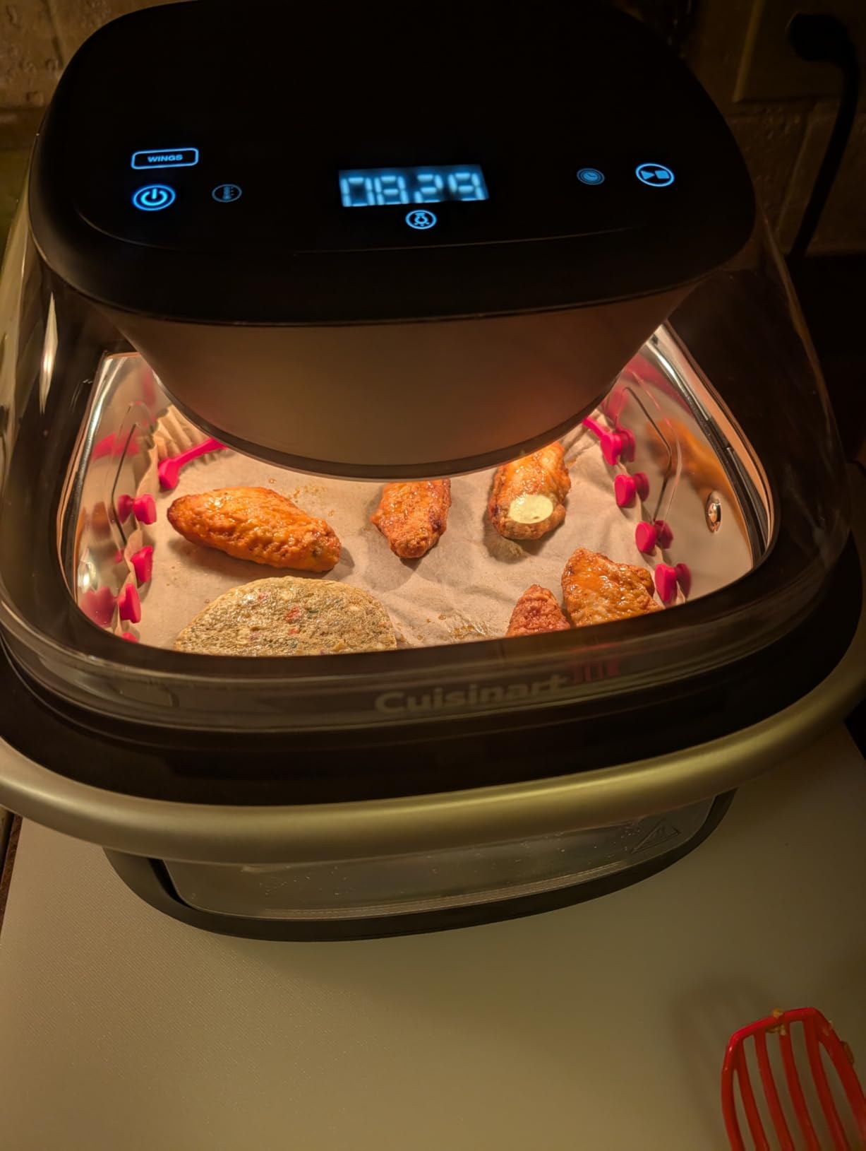 Cuisinart Air Fryer, ClearView Window & Digital Controls, 9-Quart | Family-sized basket air fryer with 5 functions, 3 air fry presets, and a spacious design to maximize airflow, AFC-9 customer photo 1