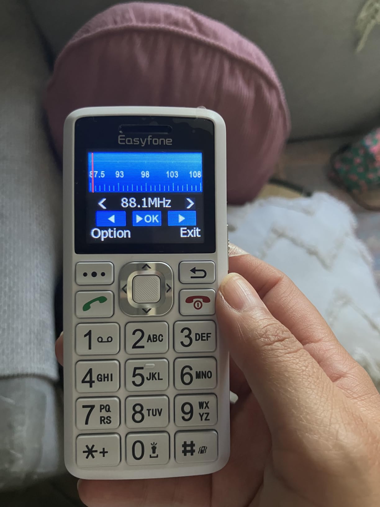 Easyfone T200 4G Unlocked Feature Cell Phone, Easy-to-Use Clear Sound Basic Dumb Mobile Phone with FM Radio, Flashlight, SOS Button, Bluetooth, Mini-Games customer photo 2