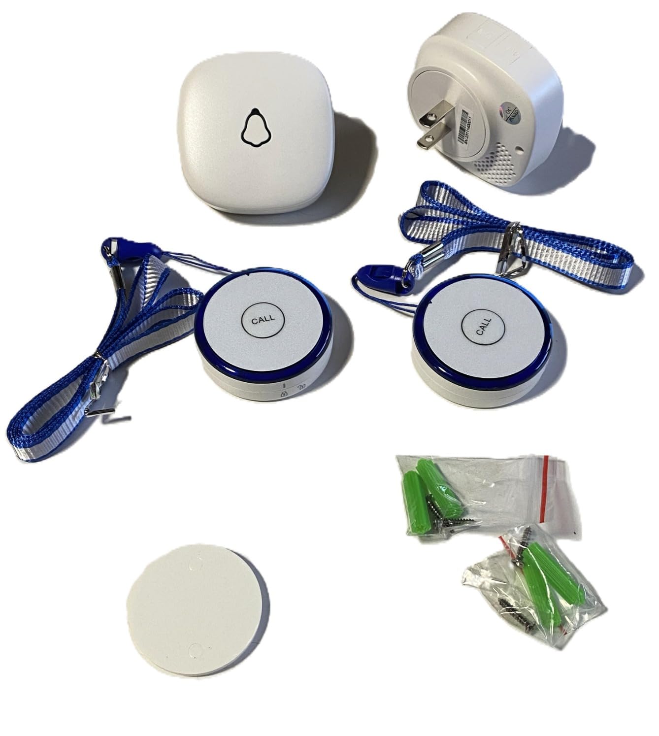Life Alert System No Monthly Fee, Caregiver Pager Call Button for Elderly at Home, Medical Alert Systems for Seniors with App, Panic Button Alarm System, 2.4GHz WiFi Receiver, Necklace, Bracelet customer photo 2
