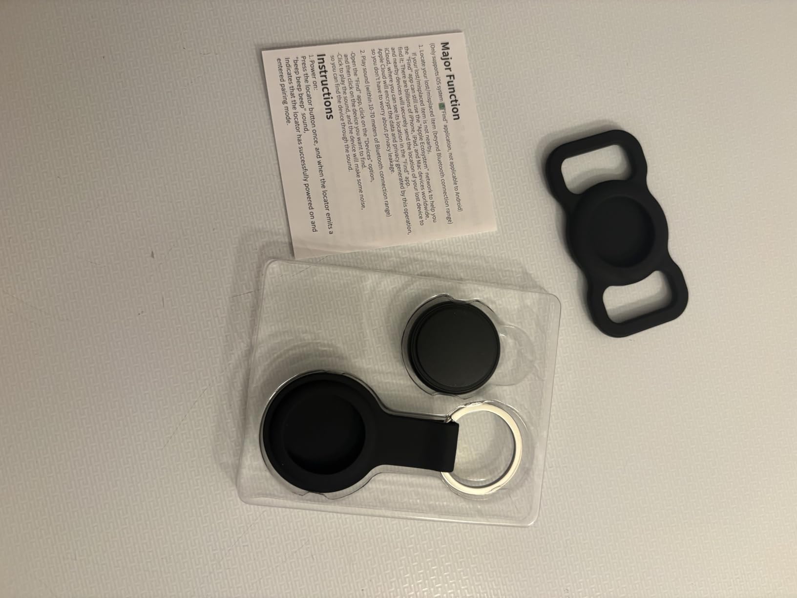 GPS Pet Tracker for Dogs & Cats | Apple Find My Compatible | No Monthly Fee | IP68 Waterproof | Real-Time Location Tracking customer photo 2