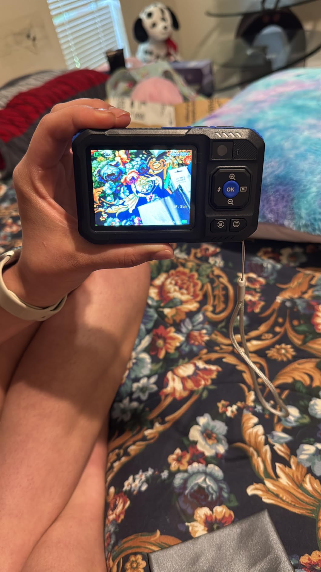 5K 33FT Underwater Camera 96MP Autofocus Waterproof Digital Camera, WiFi | Dual-Lens Selfie, 5FT Shockproof 16X Zoom 60 Filters, Compact Point and Shoot Camera for Snorkeling Surfing Swimming, Blue customer photo 2