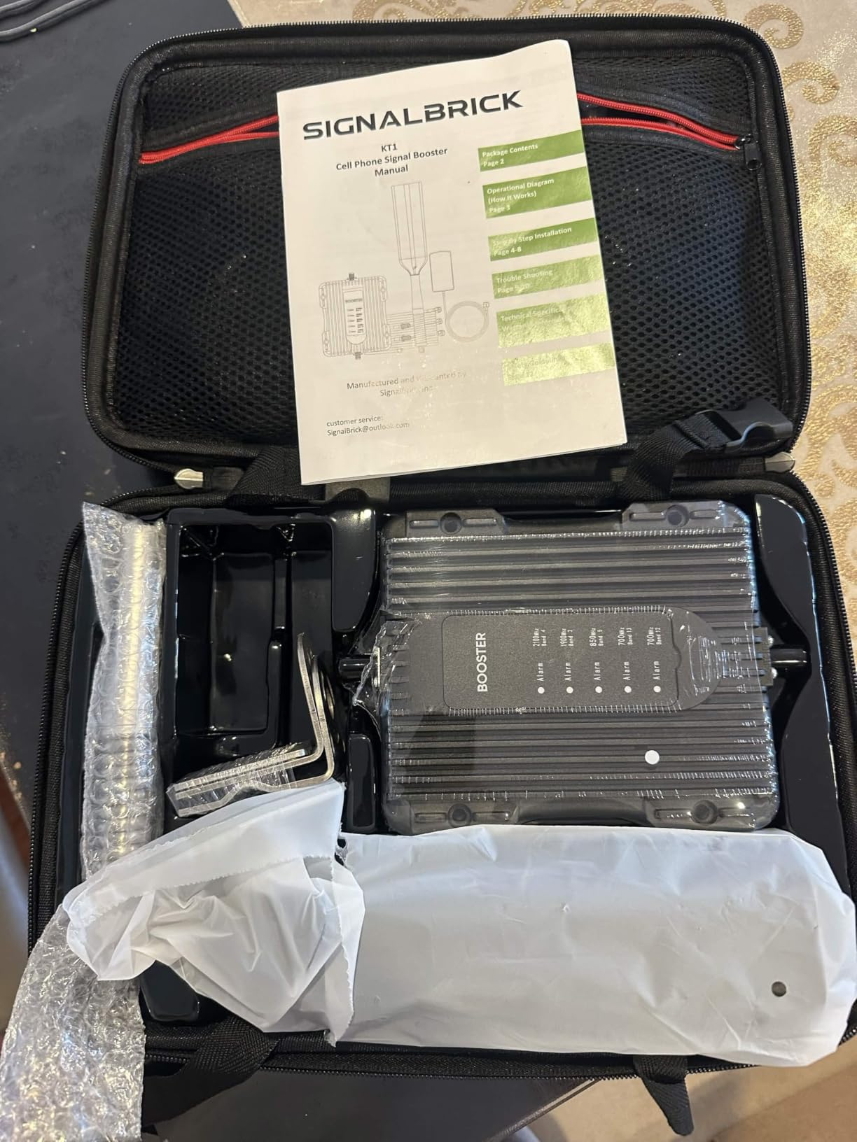 Cell Phone Booster for Truck RV, 5G/4G LTE/3G Signal Booster All Carriers | FCC Approved | Compatible with AT&T, Verizon, T-Mobile & more customer photo 1