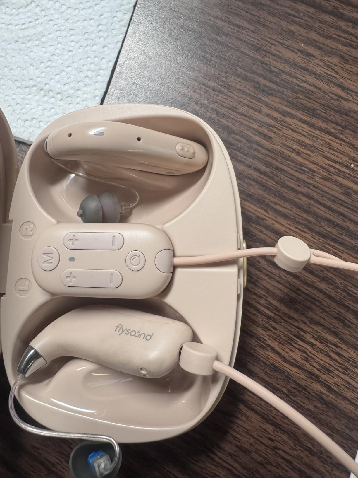FLYSOUND H8 Purehear Pro Bluetooth OTC Hearing Aids for Seniors - AI Noise Reduction, 4 Modes, 70H Battery, IP68 Waterproof customer photo 2