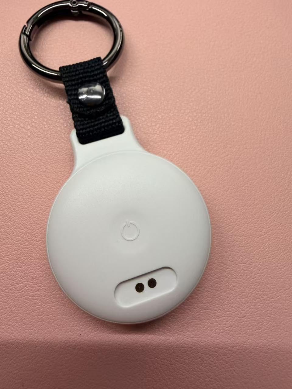Pet Tracker for Dogs Cats, Location & LED Night Light Tag, No Monthly Fee | Compatible with iPhone, Compatible iOS, IPX7 Waterproof Collar Tag, 360-Day Battery, Paw Print Design, Lightweight 25g customer photo 2