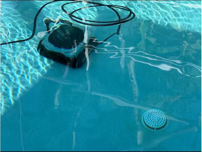 BUBLUE 800P Gen2 Robotic Pool Cleaner - Pool Vacuum for Inground Pools, Cleans Floor/Wall/Waterline/Shallow Area, Smart Navigation, App Control & Scheduling, for Pools up to 1,076 Sq. Ft Space Gray customer photo 1