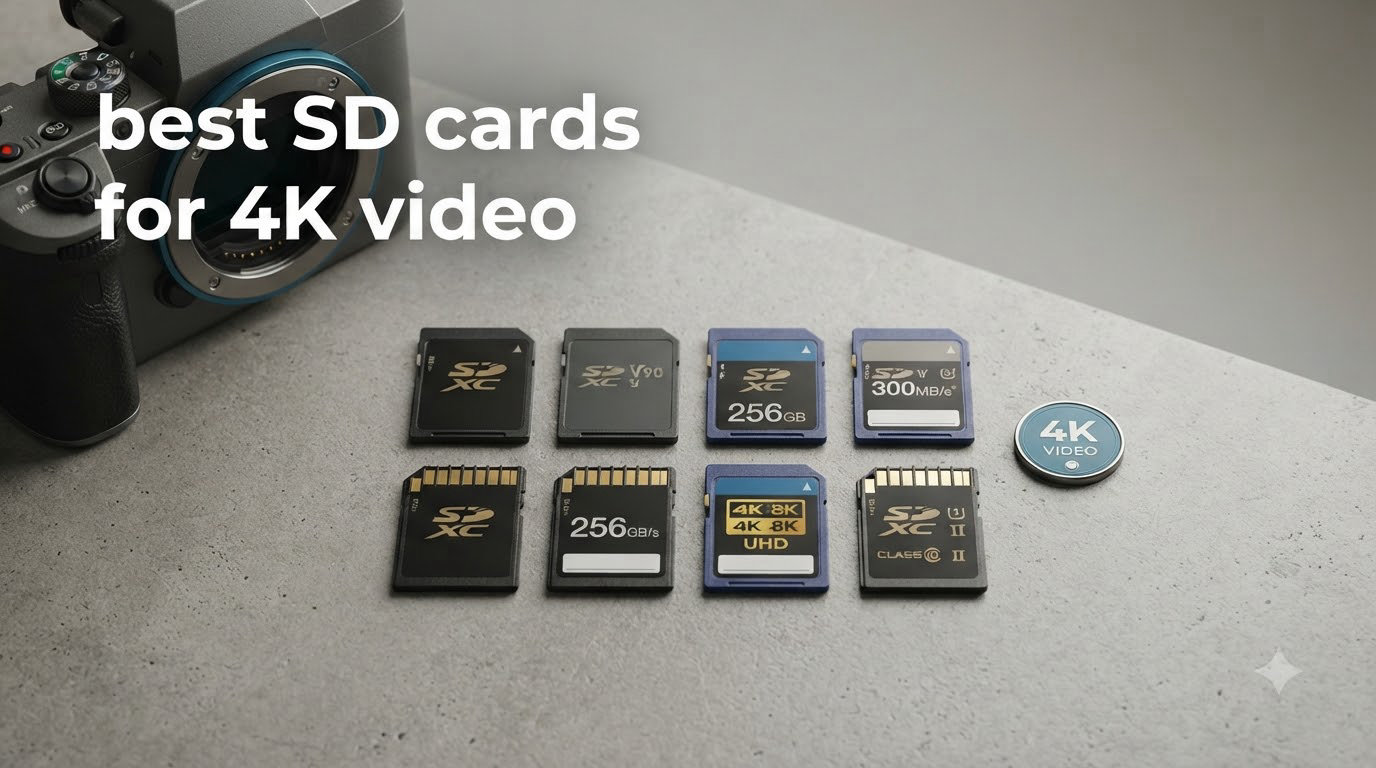 best SD cards for 4K video