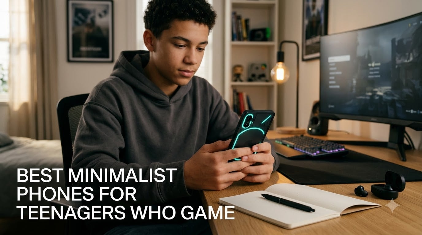 best minimalist phones for teenagers who game