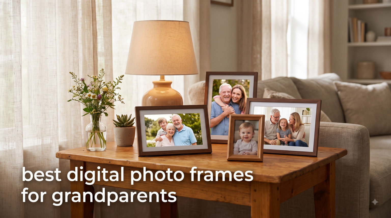 best digital photo frames for grandparents