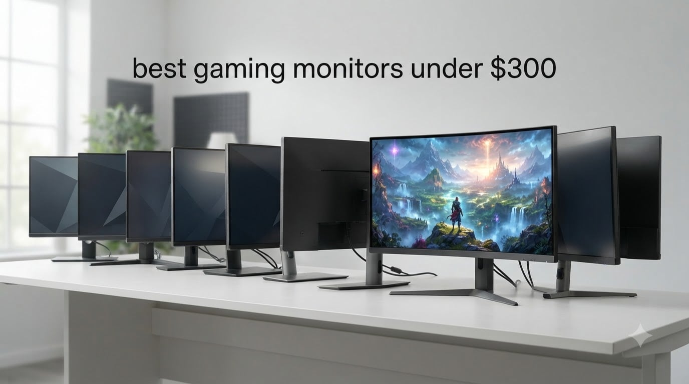 best gaming monitors under $300