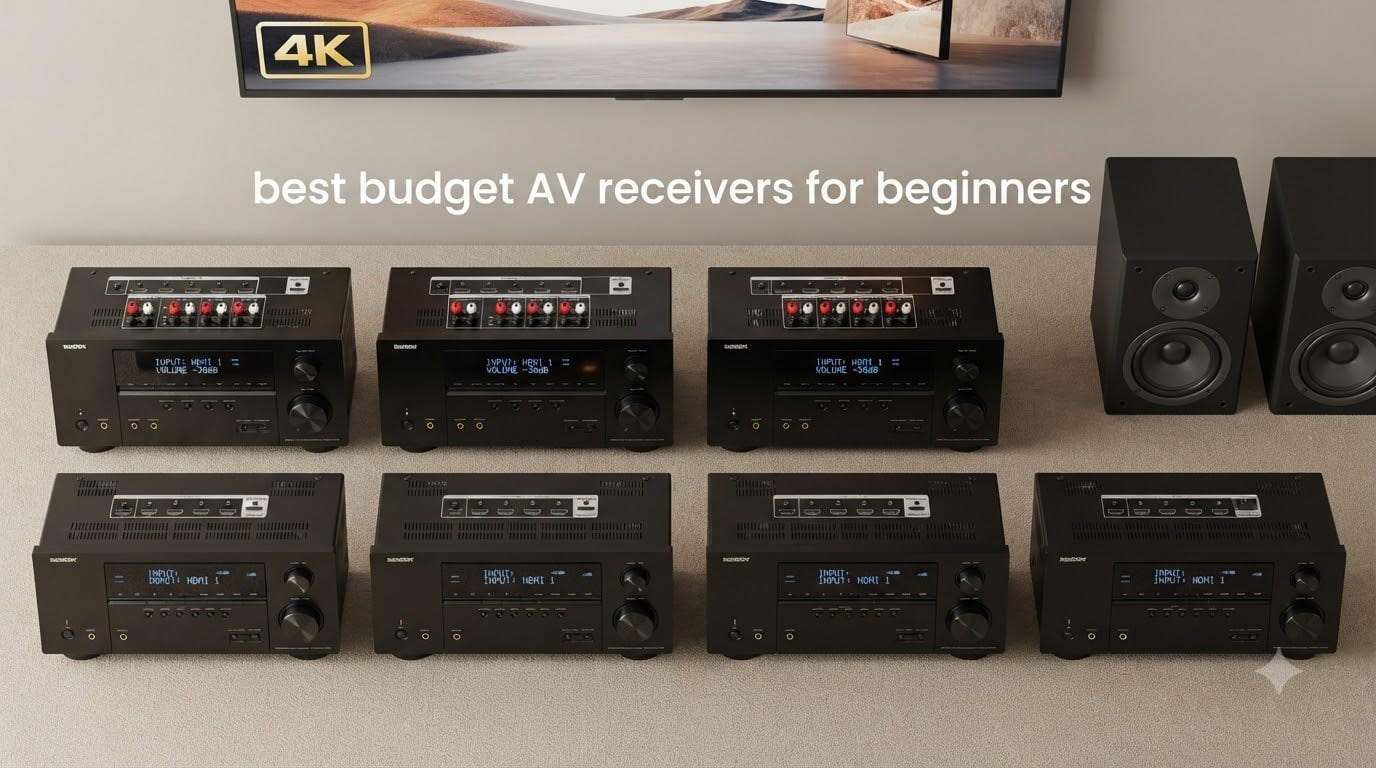 best budget AV receivers for beginners