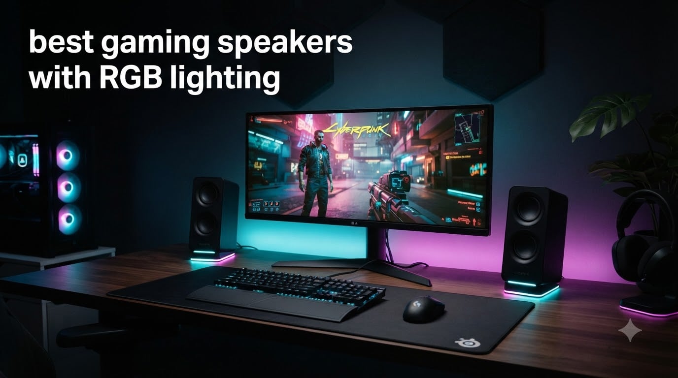 best gaming speakers with RGB lighting