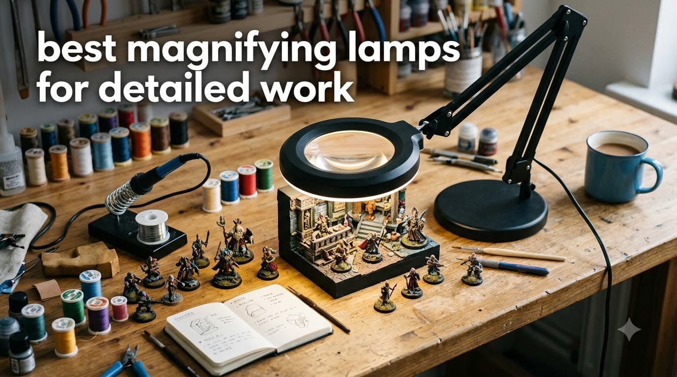best magnifying lamps for detailed work