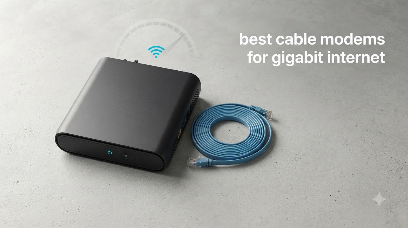 best cable modems for gigabit internet