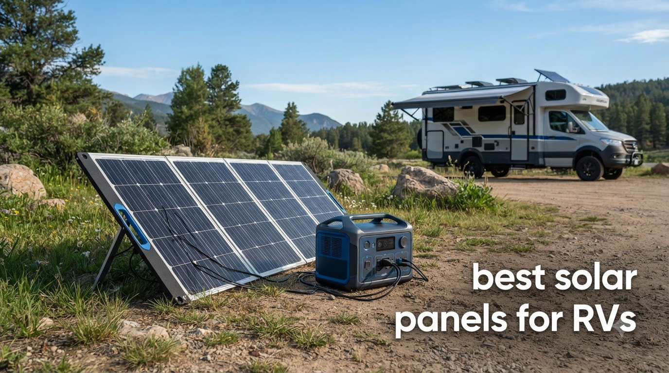 best solar panels for RVs