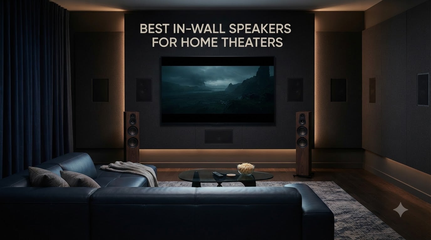 best in-wall speakers for home theaters