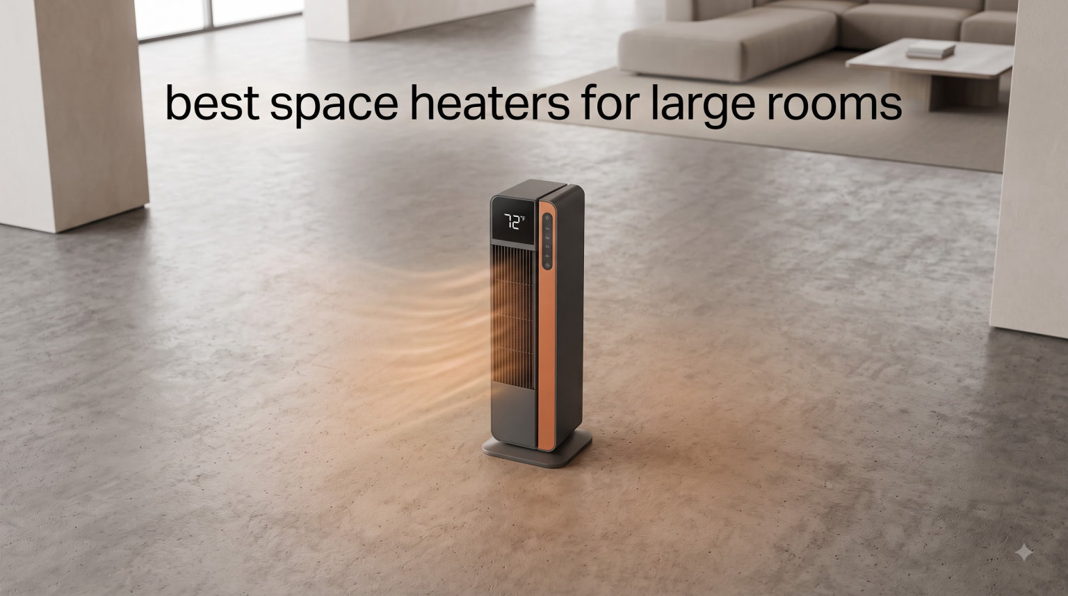 best space heaters for large rooms
