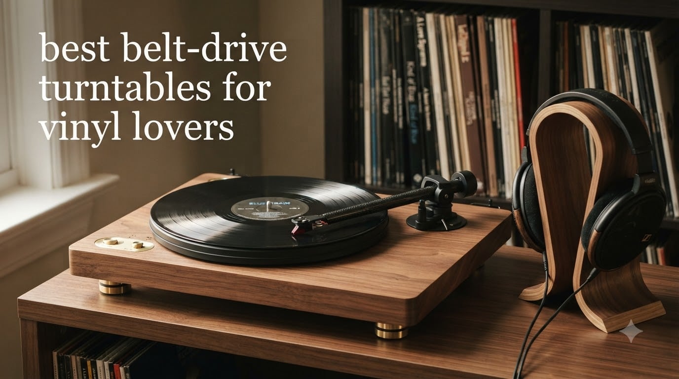 best belt-drive turntables for vinyl lovers
