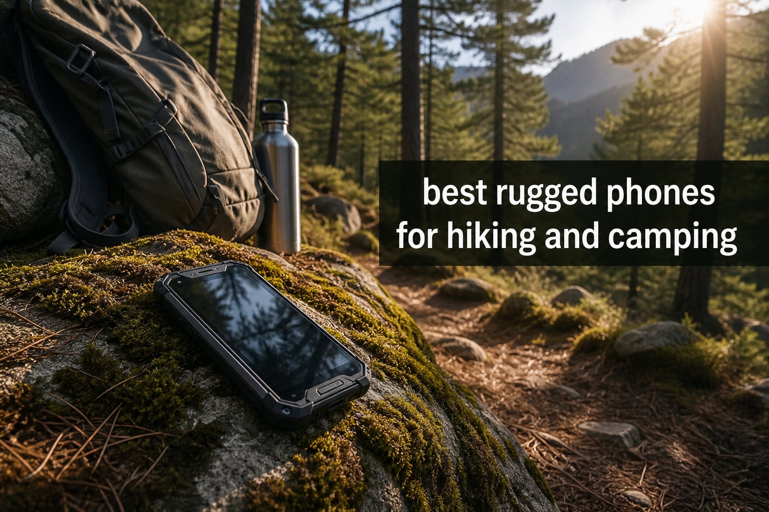 best rugged phones for hiking and camping