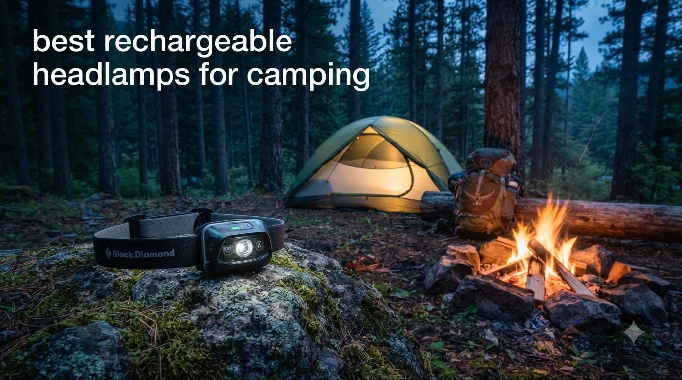 best rechargeable headlamps for camping