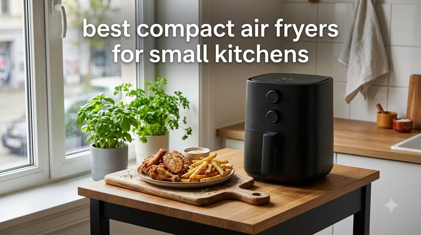 best compact air fryers for small kitchens
