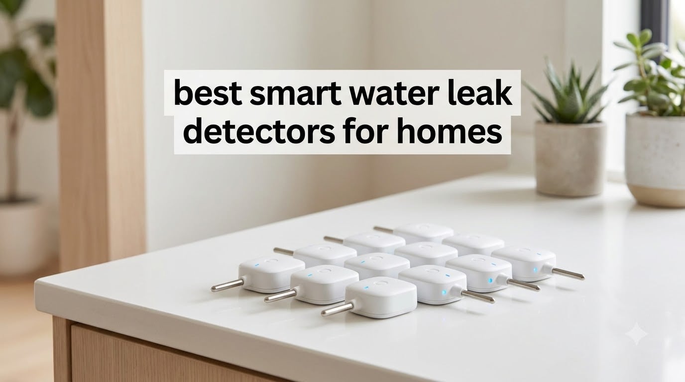 best smart water leak detectors for homes