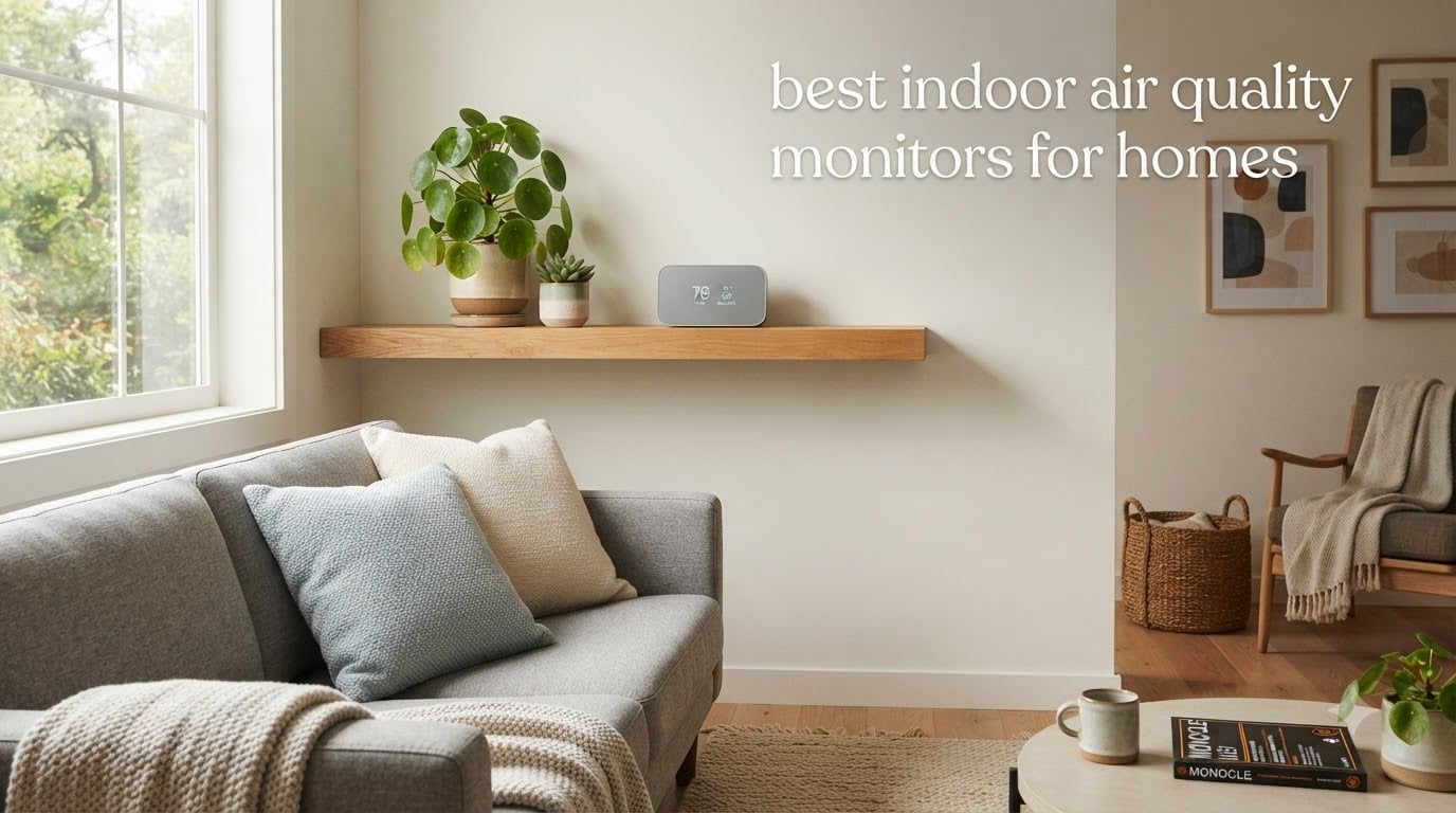 best indoor air quality monitors for homes