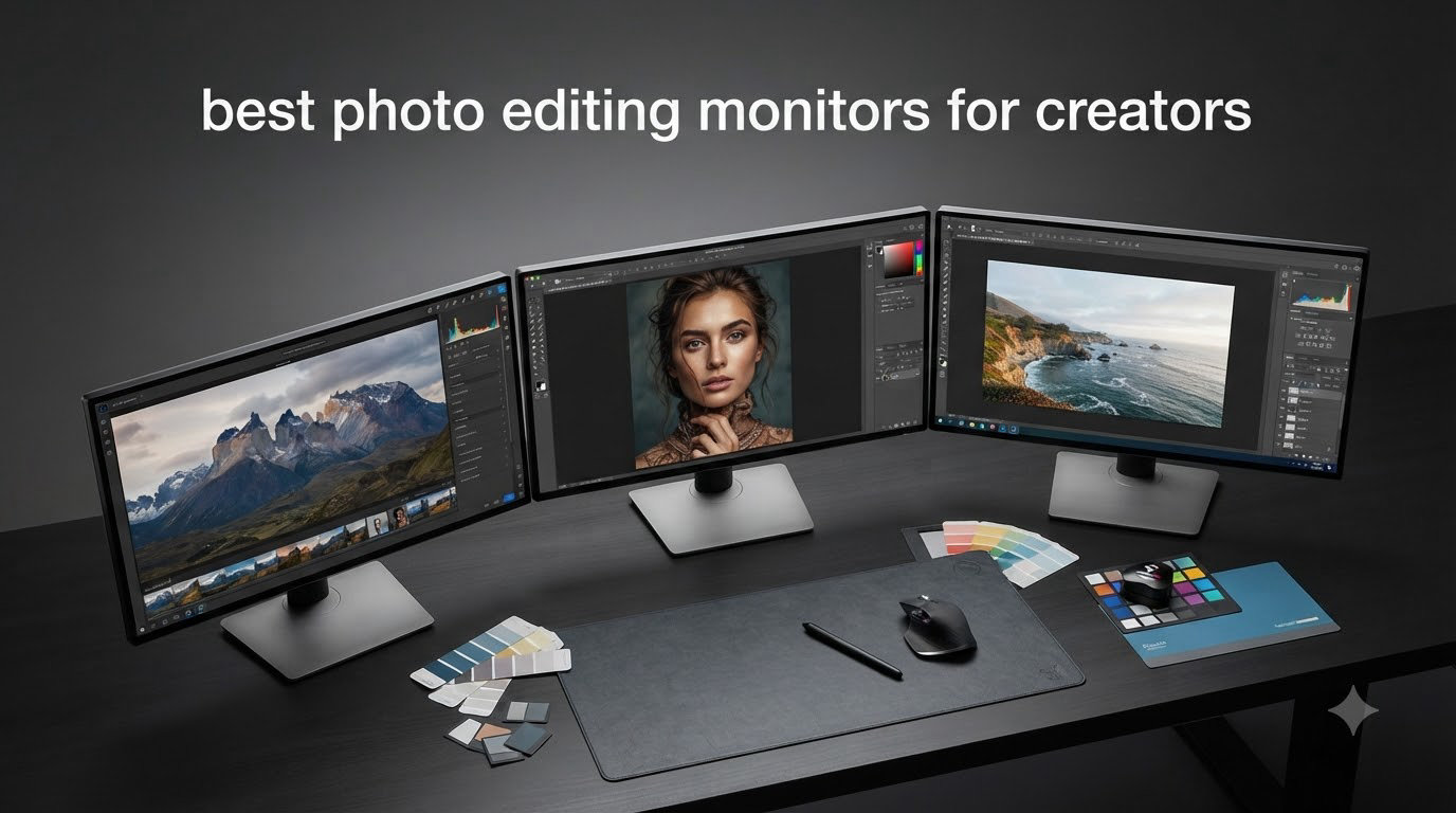best photo editing monitors for creators