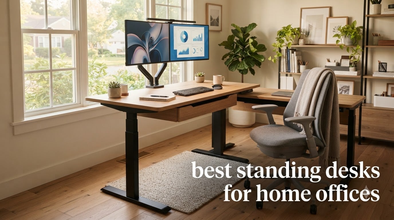 best standing desks for home offices