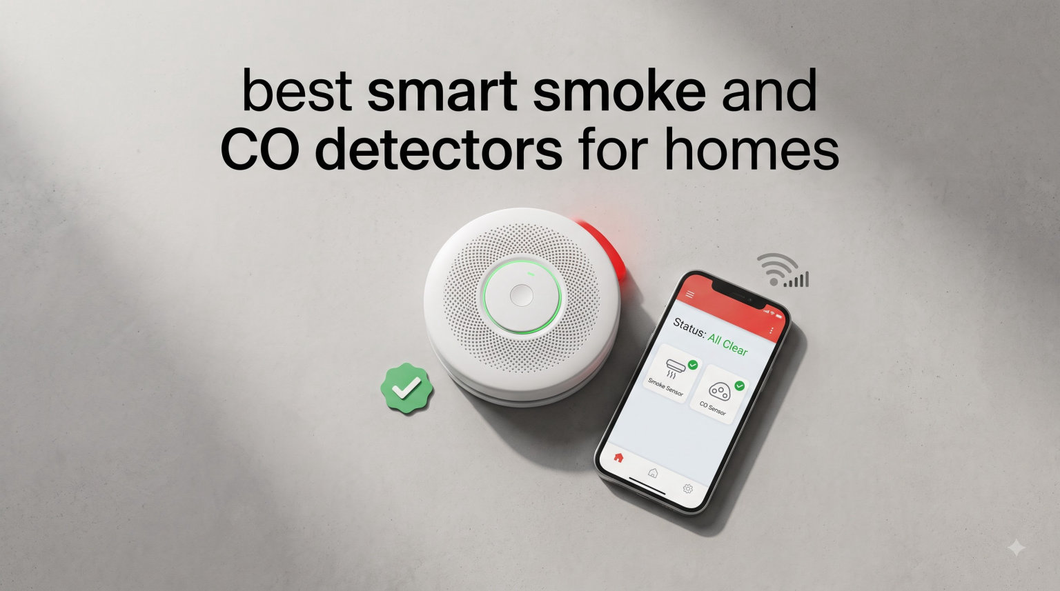 best smart smoke and CO detectors for homes