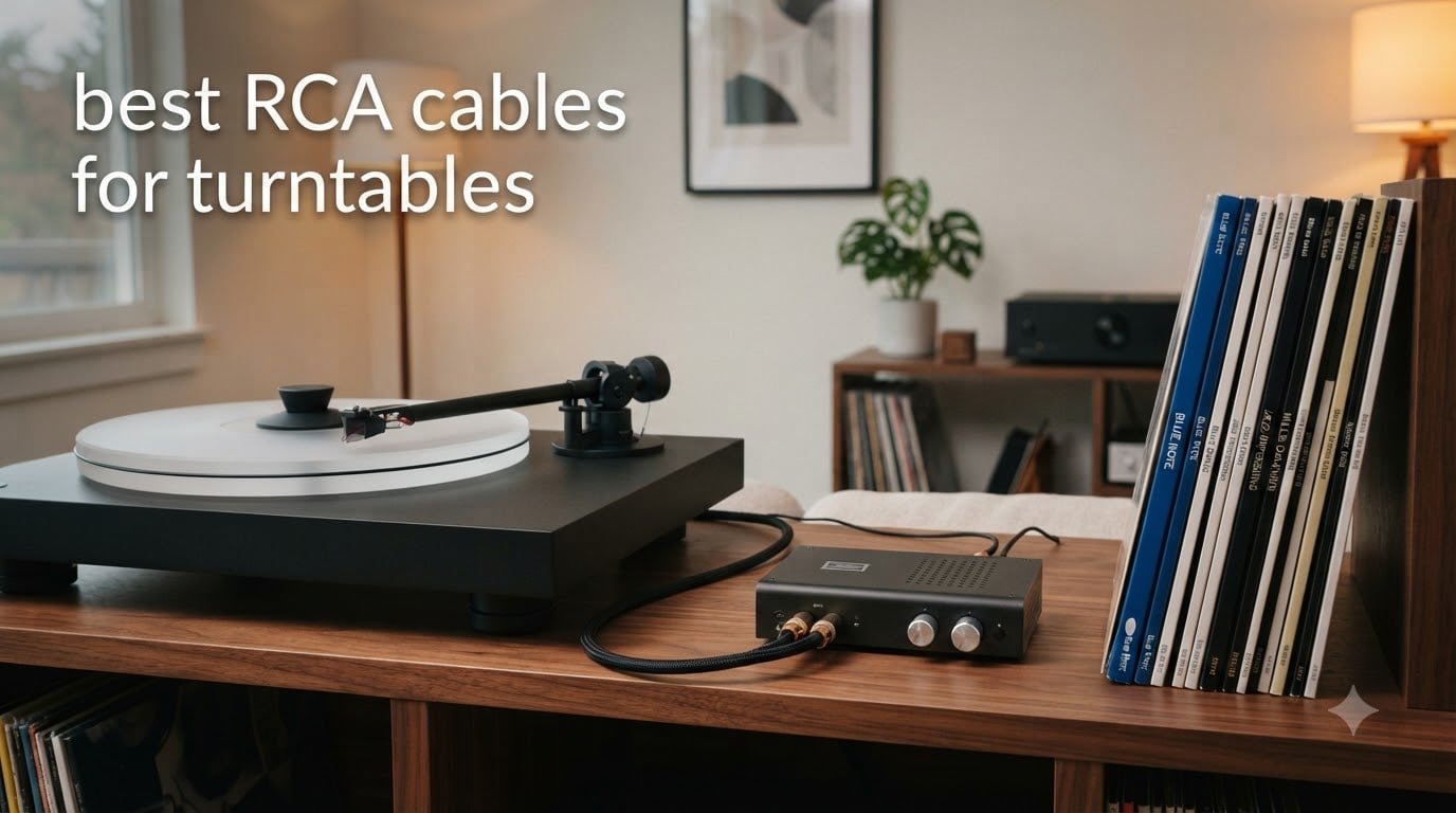 best RCA cables for turntables