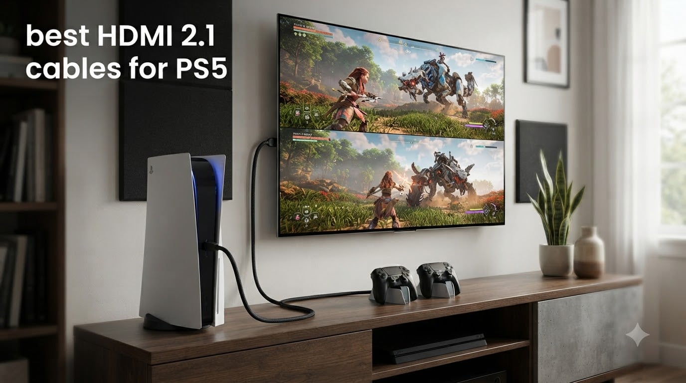 best HDMI 2.1 cables for PS5