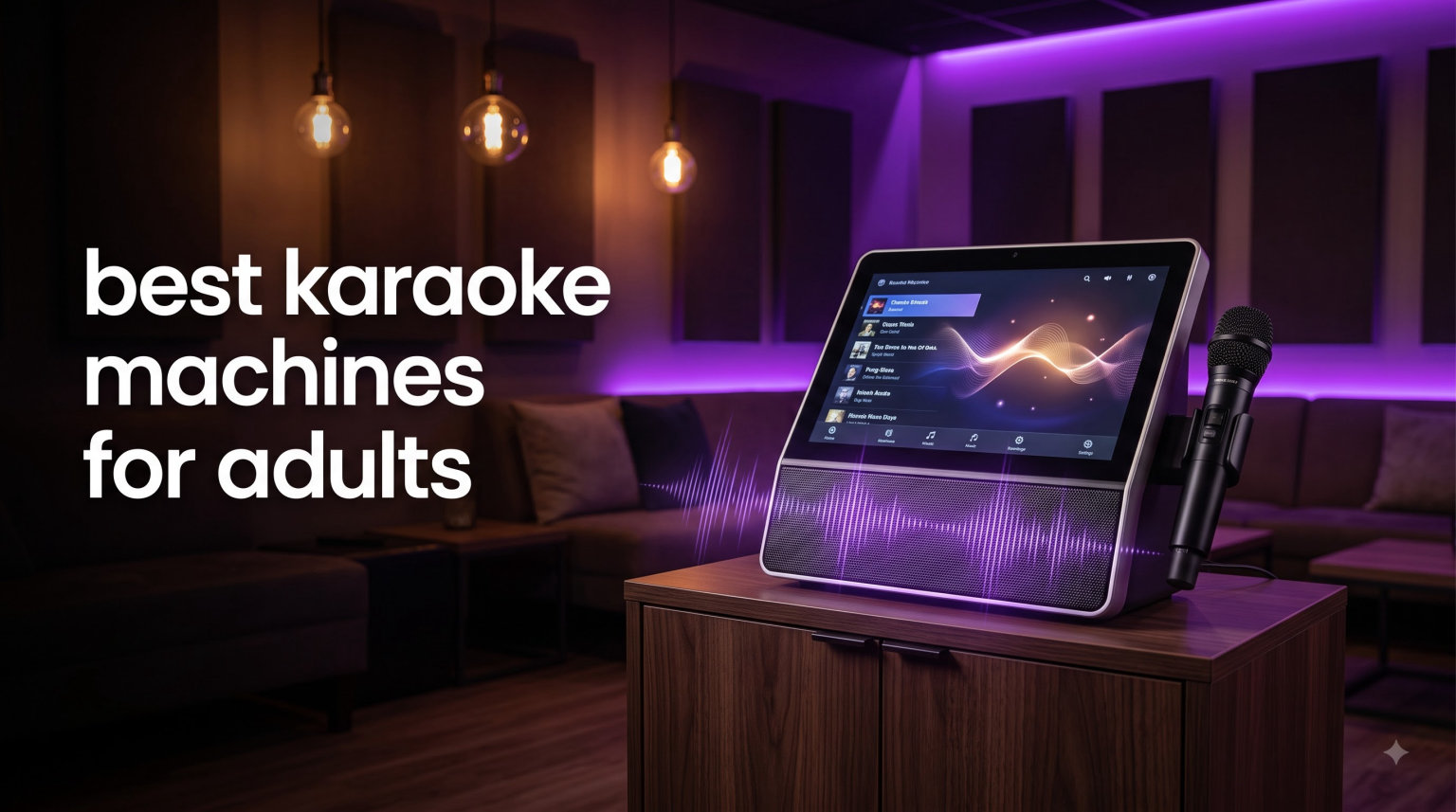 best karaoke machines for adults