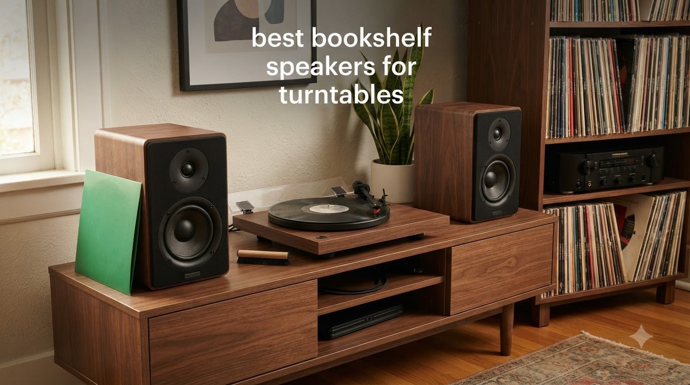 best bookshelf speakers for turntables