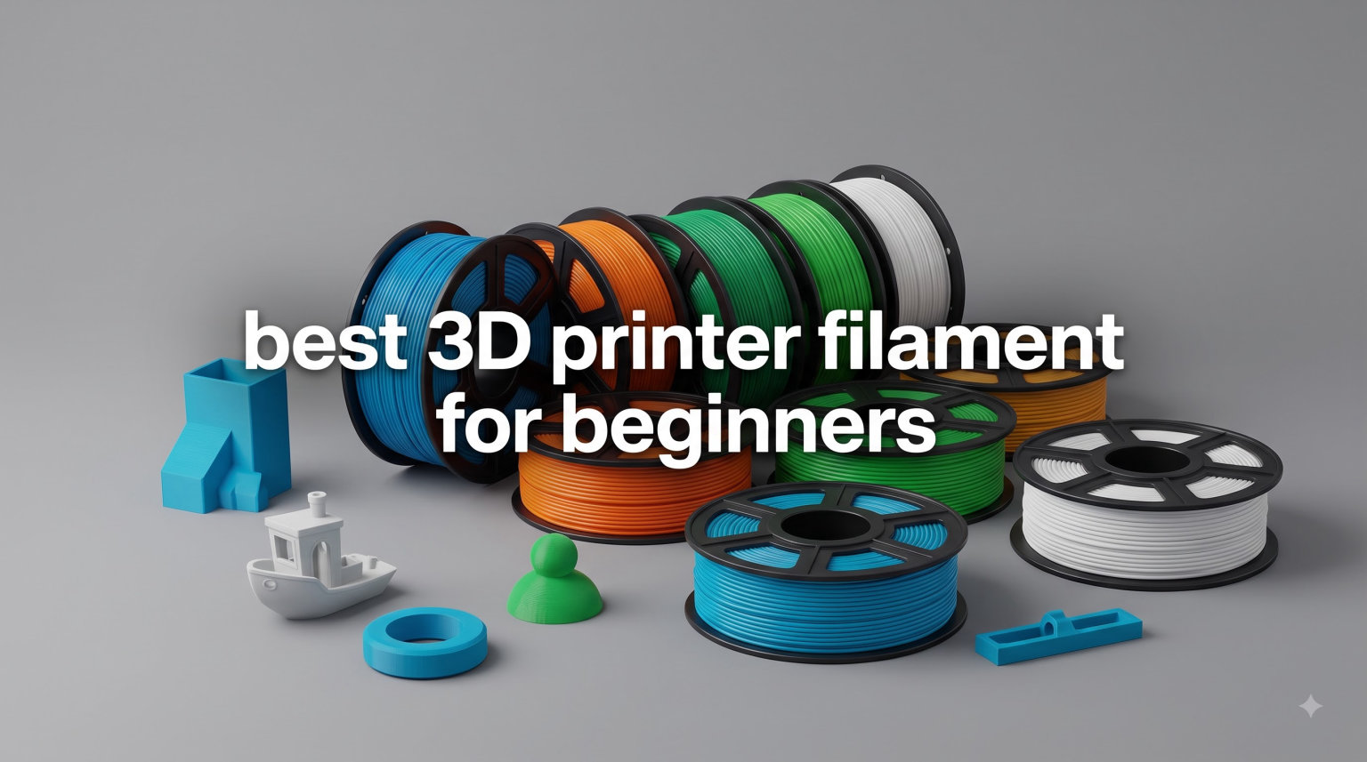 best 3D printer filament for beginners