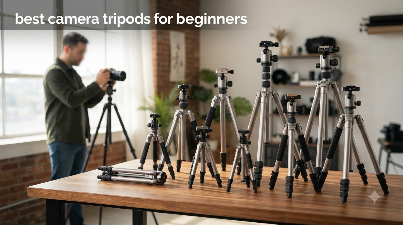 best camera tripods for beginners